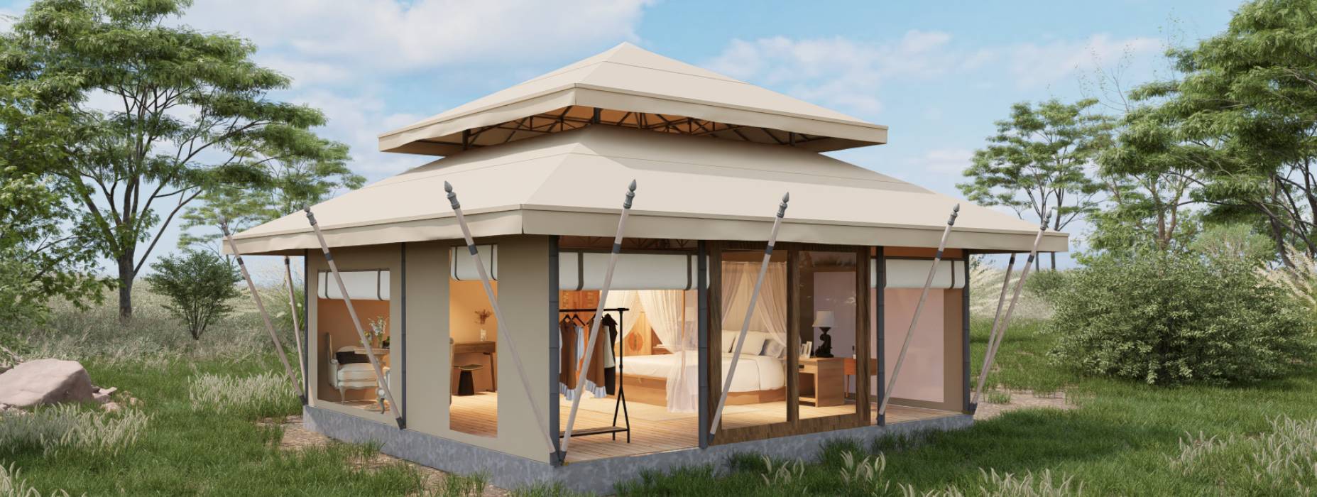 安达市户外野奢帐篷